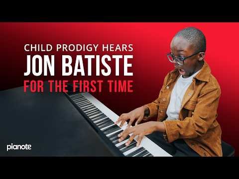 Child Prodigy Hears Jon Batiste For The First Time