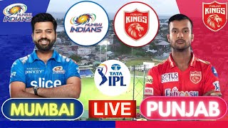 🔴IPL 2022 Live: Mumbai Indians vs Punjab Kings Live | Tata IPL Live | MI vs PBKS Live |Only In India