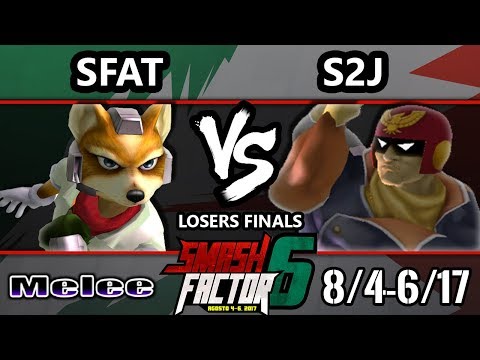 Smash Factor 6 SSBM - CLG | SFAT (Fox) Vs. Tempo | S2J (Captain Falcon) Smash Melee LF