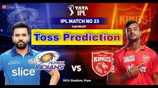 Mumbai Indians vs Punjab Kings Today Toss Call Toss Prediction Toss Winner