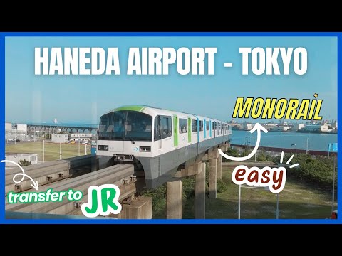 How To Get From HANEDA Airport To Tokyo BY MONORAIL 🚃 SHINJUKU - A Guide For First-time Travelers