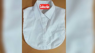 Fake collar /fake blouse #fakecollar #fakeblouse #dickey #diydetacheablecollar #recycle #diy