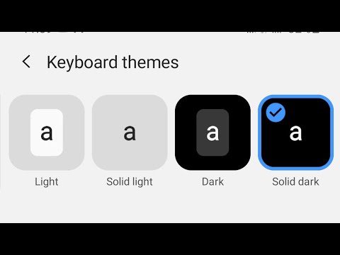 note 10 plus keyboard theme change