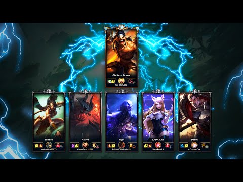 Challenger Draven vs. Five Silver Players (1v5) "Tai Draven" CRAZY GAME - League of Legends