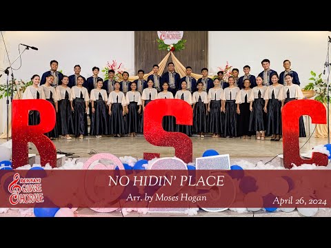 Remnant Square Chorale - No Hidin' Place (with lyrics) Arr. by Moses Hogan