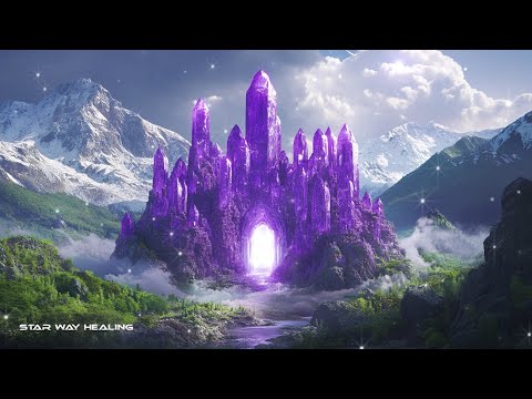 852Hz Amethyst Temple • Energy Clearing & Protective Energies • Intuition • Meditation Music