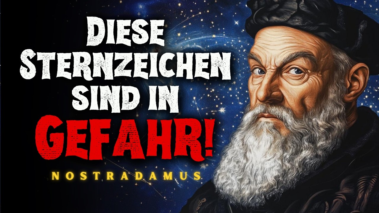 Achtung! Diese 5 Sternzeichen sind im Jahr 2025 laut Nostradamus bedroht!