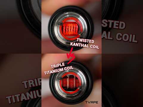 Twisted Kanthal vs Triple Titanium 🍯 Utillian 5 Coil Comparison!