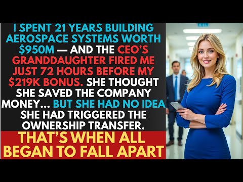 The CEO's Niece Fired Me 72 Hours Before a $219,000 Bonus — $950M Merger Collapsed in 4 Days