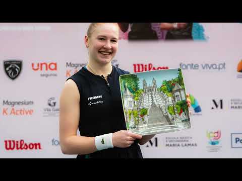 Celine NAEF at the ITF W40 tournament in Porto (POR)