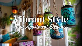 Vibrant Boho Decor Ideas for Tiny Apartments ✨ Clever Elegance in Every Small Corner