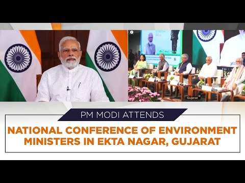 PM Modi addresses National Conference of Environment Ministers in Ekta Nagar, Gujarat