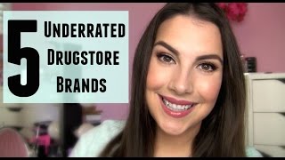 5 UNDERRATED Drugstore Makeup Brands!