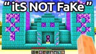 The Most HILARIOUS FAKE Minecraft Speedruns...