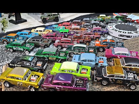My Hotwheels 55 Chevy Gasser Custom collection you guys asked for it now buckle up