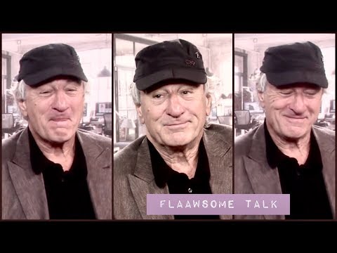 Robert De Niro's Priceless Reaction When Asked About ANTI-AGING... Video