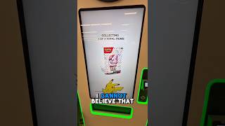 Couldn’t believe my eyes 😭 #pokemontcg #pokemonvendingmachine #pokemon