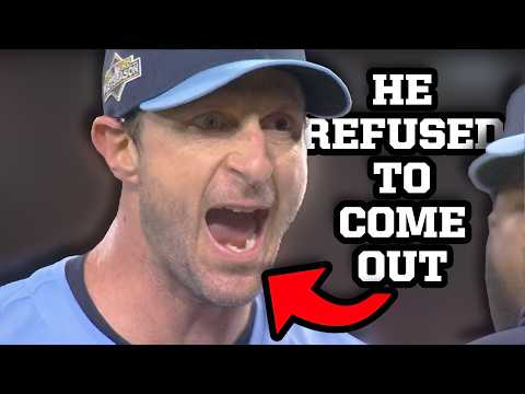 41-year-old Max Scherzer shouted at his manager for coming out to check on him, a breakdown