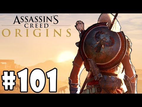 Assassin's Creed: Origins - Walkthrough - Part 101 - Bayek's Promise (The Great Twins) HD