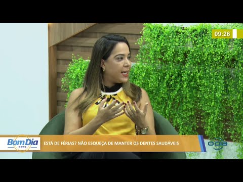 Está de férias? Não esqueça de manter os dentes saudáveis13 01 2022