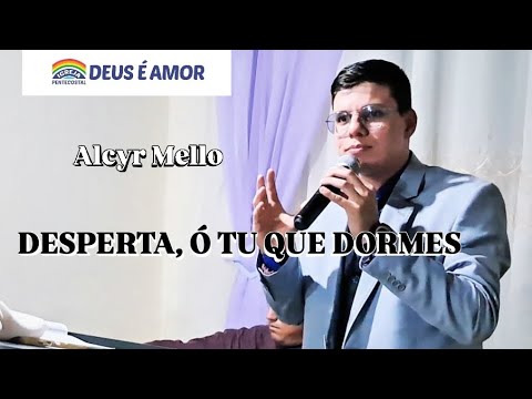 CHAMADO AO DESPERTAMENTO ESPIRITUAL, ELE VEM! / IPDA OUVIDOR -  GO | Alcyr Mello