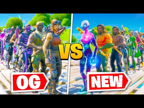 *OG vs NEW* Fortnite Fashion Show! FIRE Skin Competition! Best COMBO WINS!