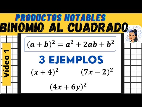 Binomio al cuadrado. Súper fácil y rápido, 3 EJEMPLOS.