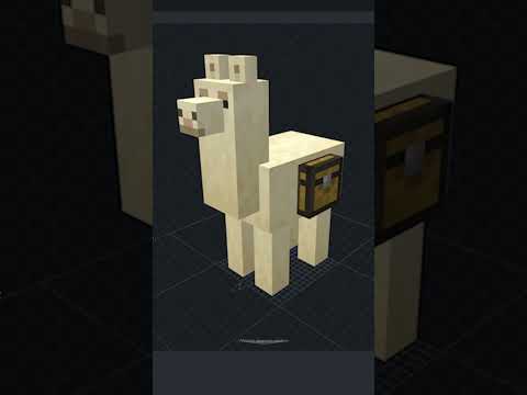 I remade this Llama into L from Alphabet Lore