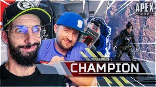 Ma première victoire avec yann sur apex legends top1 - 10 kills 