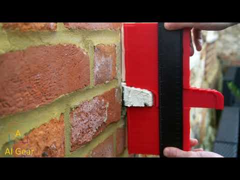 AI Gear Contour Gauge Duplicator 10 Inch Widen Profile Tool Precise Measuring of Irregular Shapes