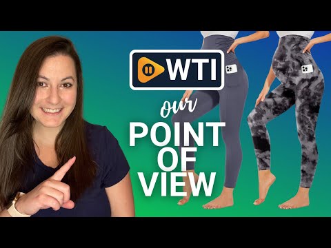 Happy.angel 2 Pack Maternity Leggings with Pockets Over The Belly - WTI product video review
