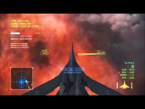 Ace Combat Infinity: ADA-01B Adler (Rory Mercury) participates in the Adriatic Sea Landing Operation