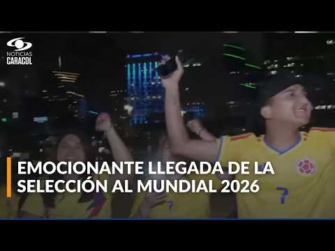 Así recibieron a la Selección Colombia tras llegar a EE. UU., sede del Mundial de la FIFA 2026