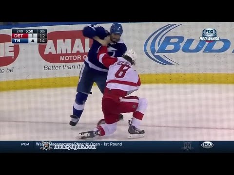 Justin Abdelkader vs Jason Garrison