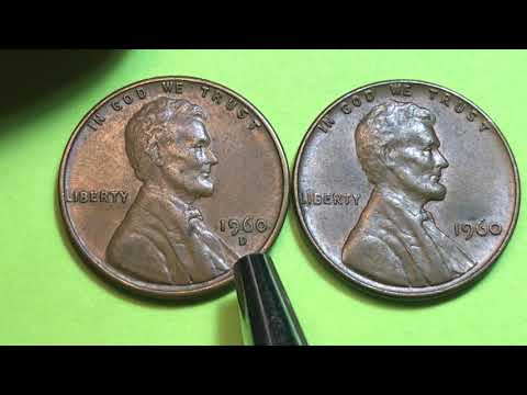 Look For 1960 US Lincoln Memorial Penny - Lots of Rare One Cent Error Coins Still Out There!