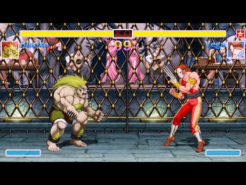 Blanka vs Vega (Hardest) Ultra Street Fighter 2: The Final Challengers.