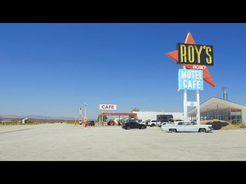 US Route 66 Scenic Drive 4K | Barstow to Amboy, CA
