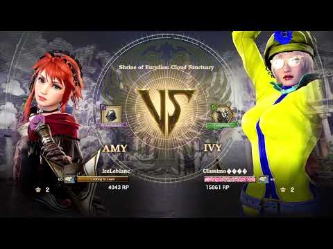 SOULCALIBUR™Ⅵ Ivy(Classimo) vs Online Amy 2022 06 15