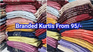 95/-Branded kurtis shop in chickpet Bangalore💃 leggings,avassa,fusion,dhuni kurtis S to 3XL