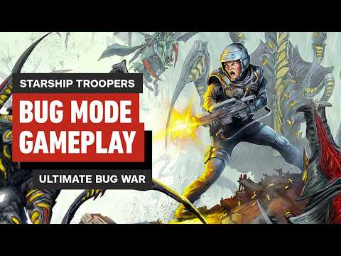 Starship Troopers: Ultimate Bug War – Bug Mode Exclusive Gameplay