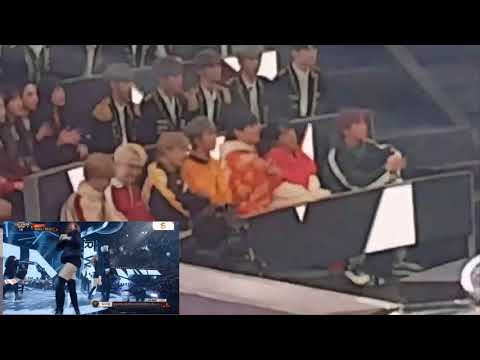 [171231] BTS, WANNA ONE, RED VELVET REACTION TO WINNER - REALLY REALLY @MBC Gayon Daejun 2017