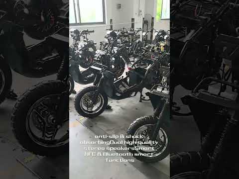 Electric Motorcycle Assembly Line: From Frame to Final Test #ElectricScooter#FactoryDirect