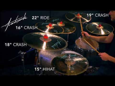 Avantgarde Cymbals Frills Series - Sound Demonstration
