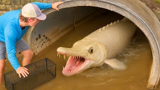 I Found a Hidden Tunnel FILLED with Rare Fish!