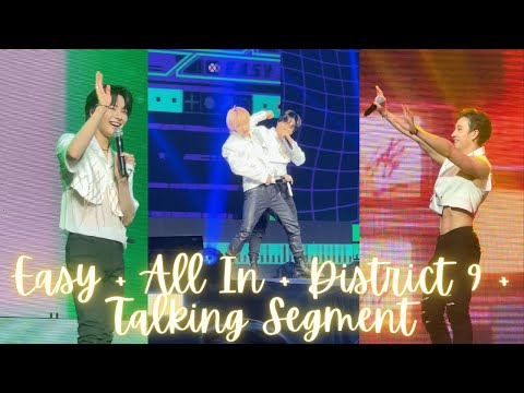 Easy + All In + District 9 + Talking Segment | Maniac Tour • Melbourne | Stray Kids
