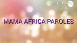 Mama Africa Kids United paroles