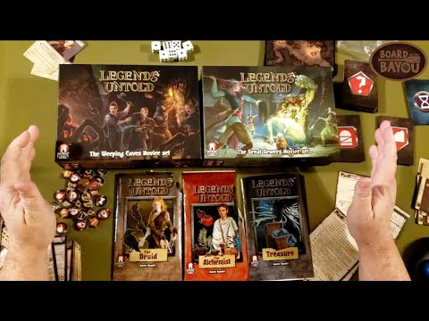 Legends Untold - Weeping Caves - Review - Board On the Bayou