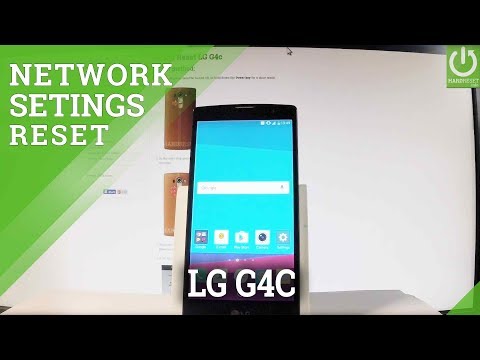 LG G4c Reset Network Settings / Delete Saved WiFi Networks