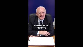 DE LUCA: “SULL’IRAN BARBARIE INTOLLERABILE, PRIORITÀ AI DIRITTI UMANI”