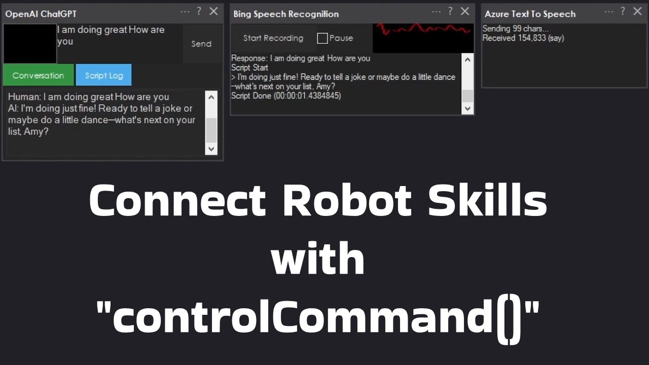 Control Commands in Synthiam ARC – Connect Robot Skills Like a Pro!
